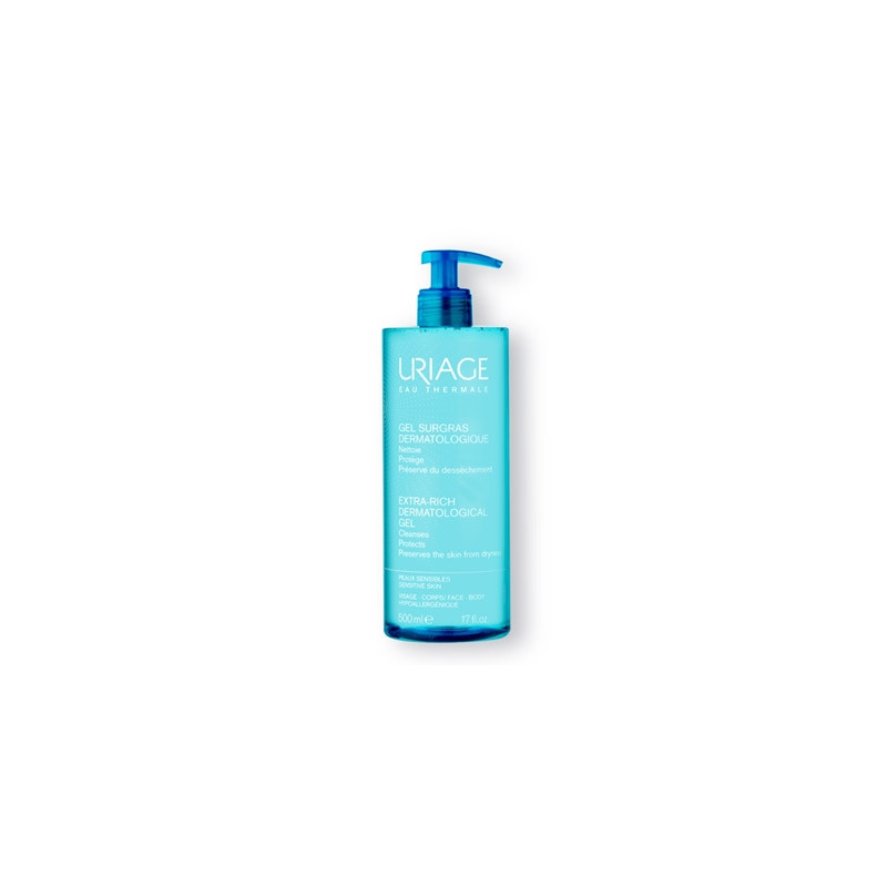 Uriage Gel Surgras Limpiador Sin Jabón Piel Sensible 500ml
