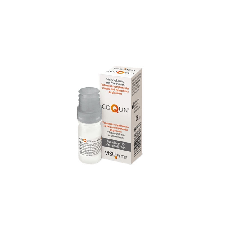 Coqun Colirio Complemento Terapia Antihipertensiva Glaucoma 10ml