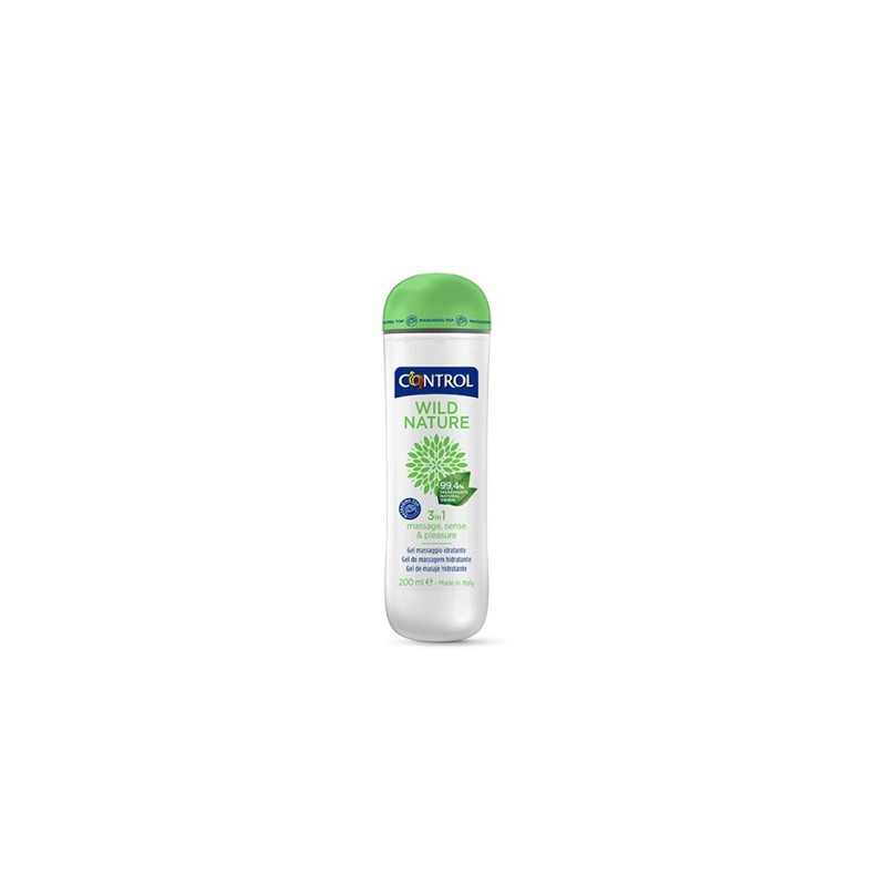 Control Wild Nature 3en1 Gel de Masaje Hidratante 200ml