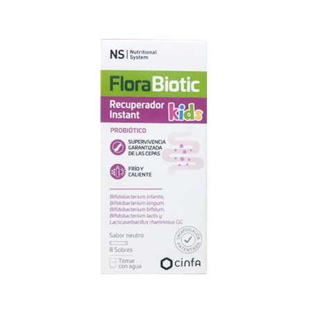 Nutritional System Florabiotic Niños 8 Sobres