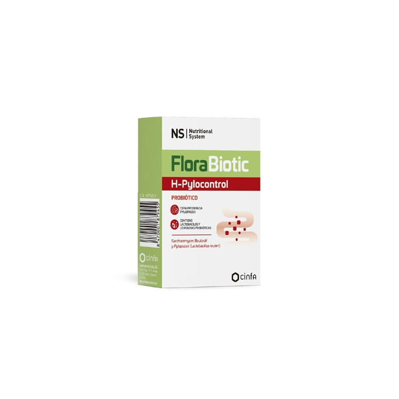 Nutritional System Florabiotic Pylocontrol 28 Comprimidos