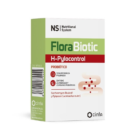 Nutritional System Florabiotic Pylocontrol 28 Comprimidos