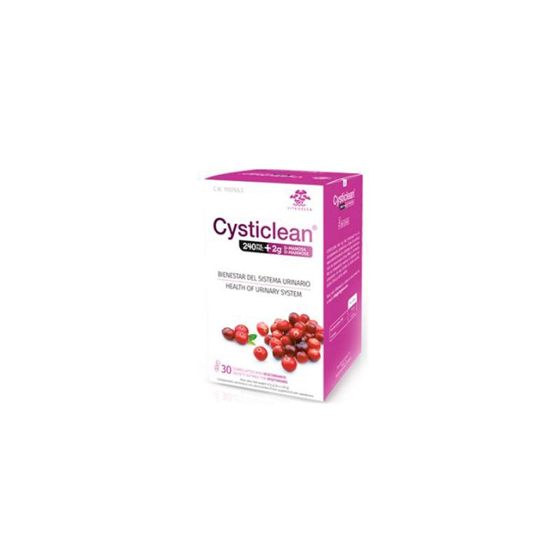 Cysticlean 240mg Pac + 2g D-Manosa 30 Sobres