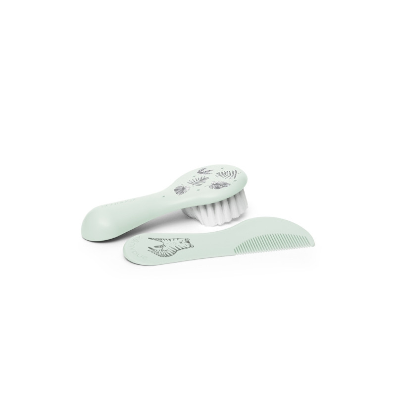 Suavinex Set Cepillo y Peine Azul 0m+