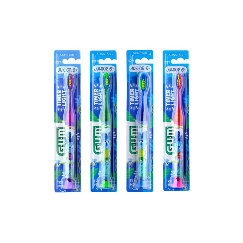 Gum Cepillo Dental Infantil Suave con Luz 1Ud