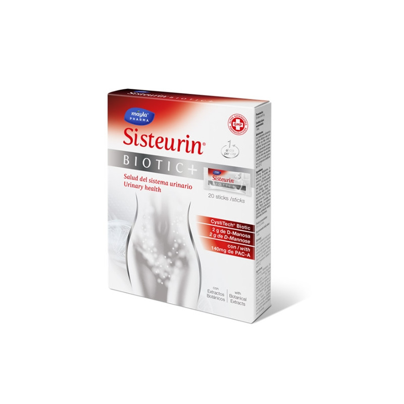 Mayla Sisteurin Biotic+ Salud del Sistema Urinario 20 Sticks