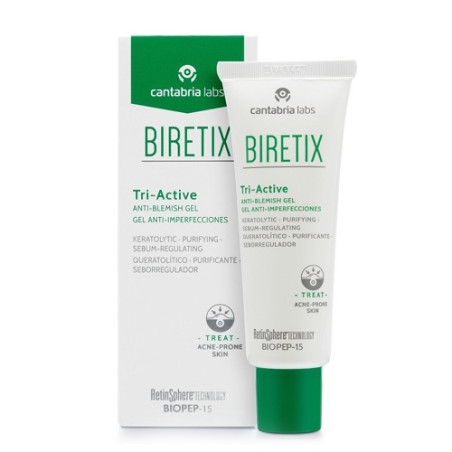 Biretix Tri-Active Gel Anti-Imperfecciones Piel Acneica 50ml