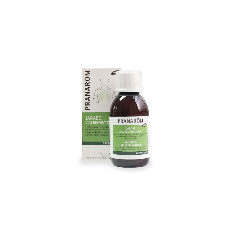 Pranarom Aromaforce Bio Jarabe Vias Respiratorias 150ml