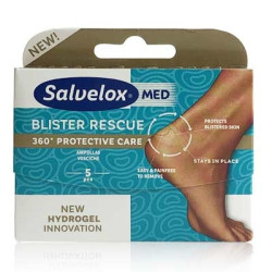 Salvelox Med Blister Rescue Aposito Adhesivo 5 Unidades