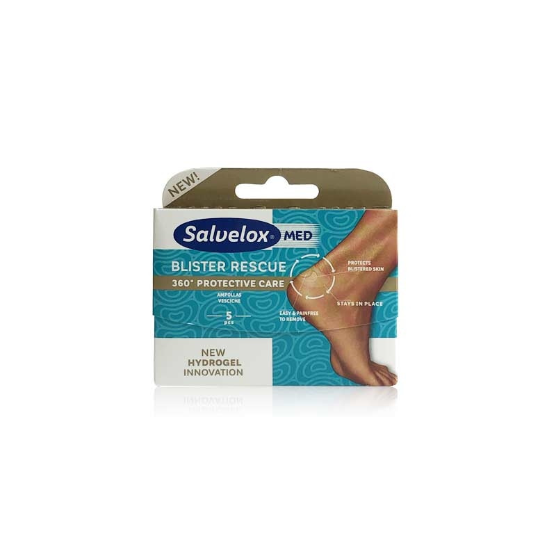 Salvelox Med Blister Rescue Aposito Adhesivo 5 Unidades