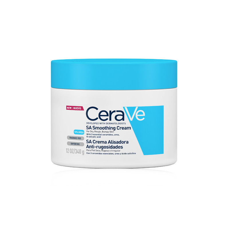 Cerave SA Crema Alisadora Anti-Rugosidades P/Seca Rugosa 340gr