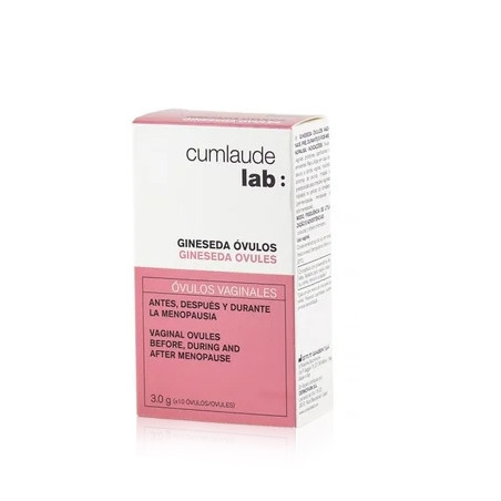 Cumlaude Lab Gineseda Ovulos Vaginales 10 Unidades