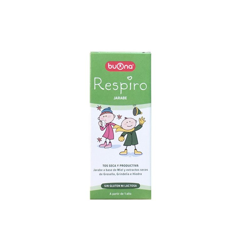 Buona Respiro Jarabe Tos Seca y Productiva 1año+ 140ml