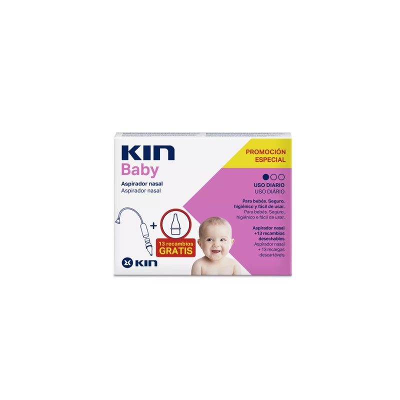 Kin Baby Aspirador Nasal + 13 Recambios