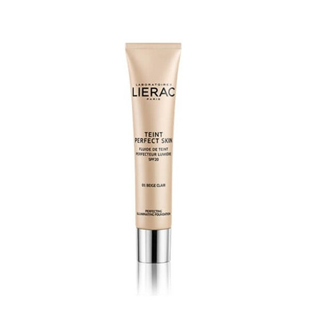 Lierac Maquillaje Fluido Piel Perfecta 01 Light Beige Spf20 30ml