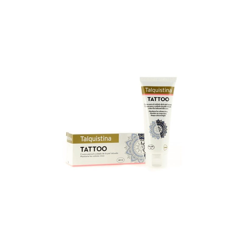 Talquistina Tatoo Crema Para Cuidado de Piel Tatuada Spf25 70ml