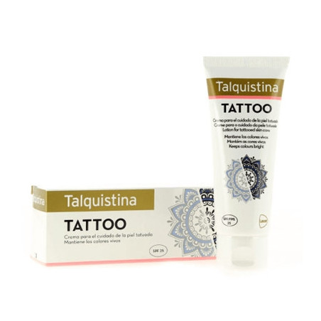 Talquistina Tatoo Crema Para Cuidado de Piel Tatuada Spf25 70ml