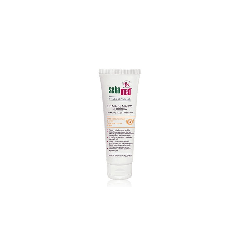 Sebamed Pieles Sensibles Crema de Manos Nutritiva 75ml