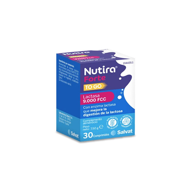 Nutira Forte To Go Digestion de los Lacteos 30Comp