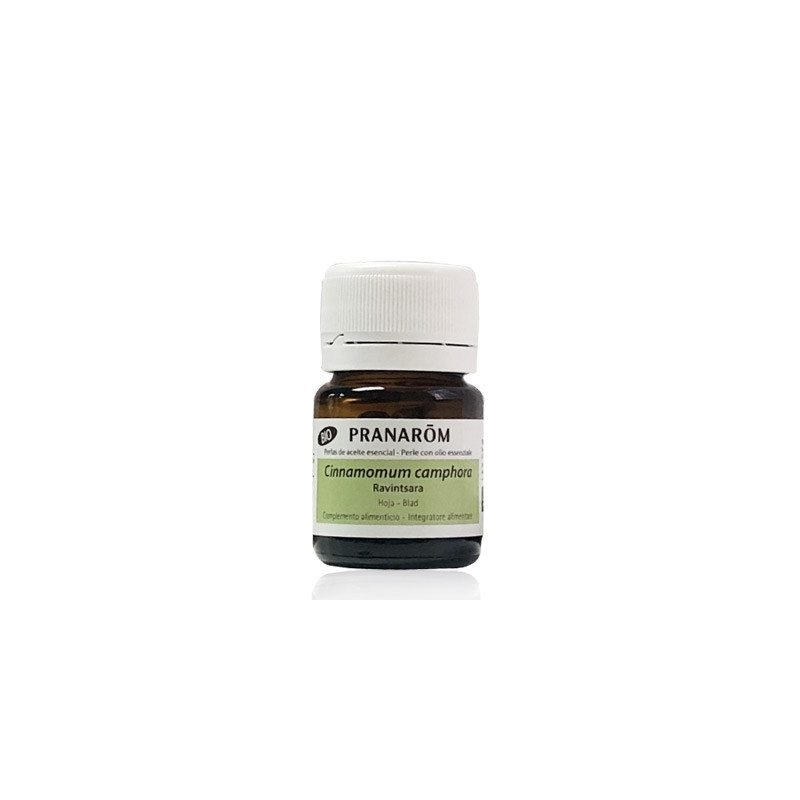 Pranarom Perlas Aceite Esencial Bio Ravintsara 60 Minicaps