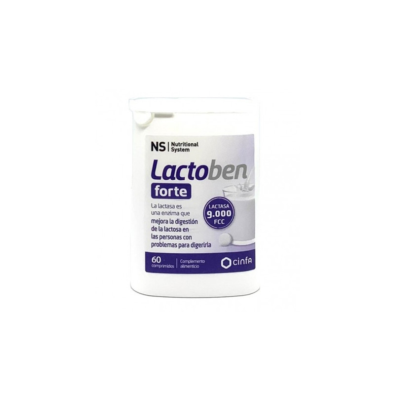 Nutritional System Lactoben Forte 60Comp - Farmacia en Casa Online