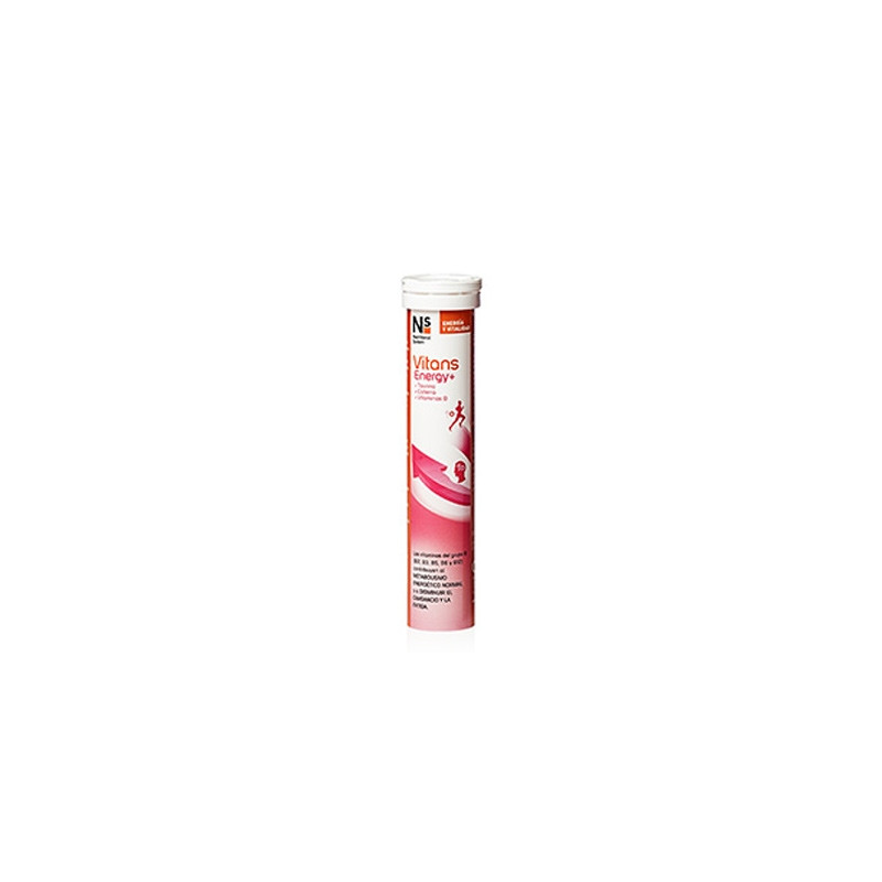 Nutritional System Vitans Energy+ 20 Comprimidos Efervescentes