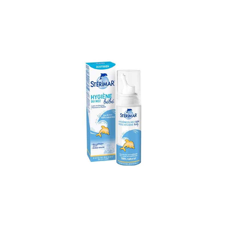 Sterimar Bebe Limpieza Nasal Higiene y Bienestar 0-3 Años 100ml