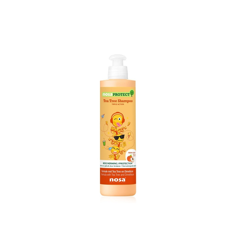 Nosa Protect Champu Antipiojos Arbol del Te Aroma Melocoton 250ml