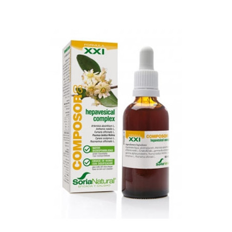 Soria Natural Composor 03 Hepavesical Complex 50ml