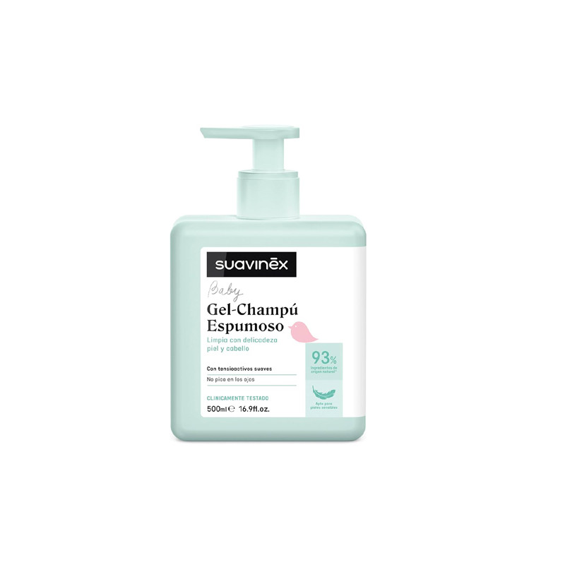 Suavinex Gel-Champu Espumoso 500ml