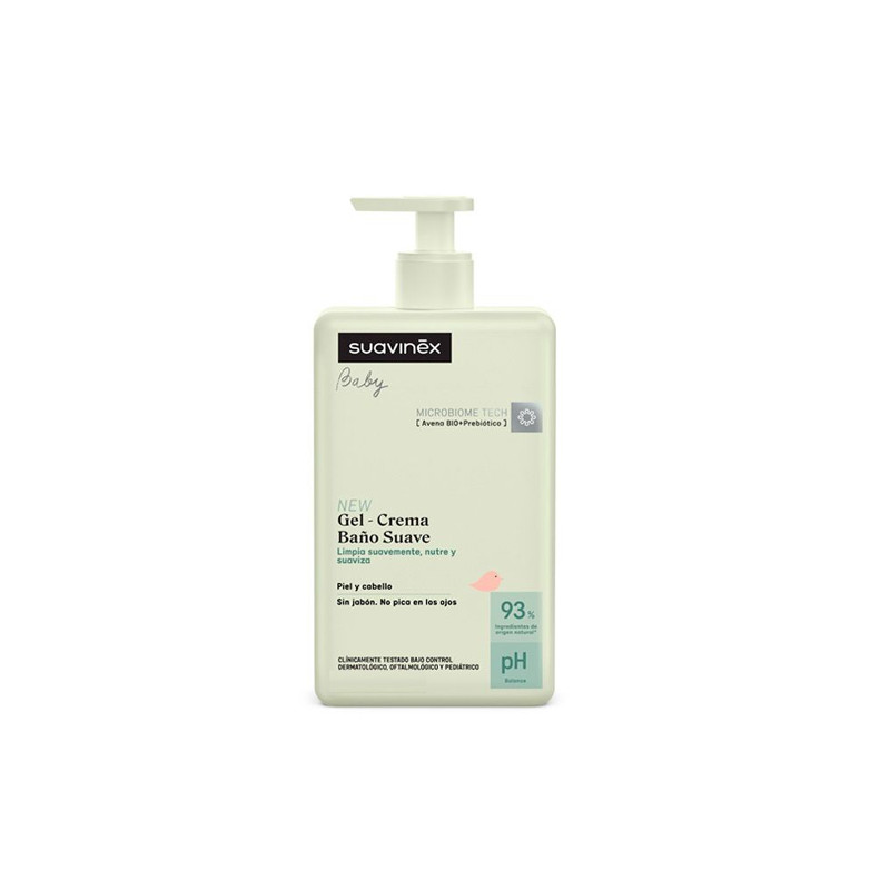 Suavinex Gel-Crema Baño Suave Sin Jabon 750ml