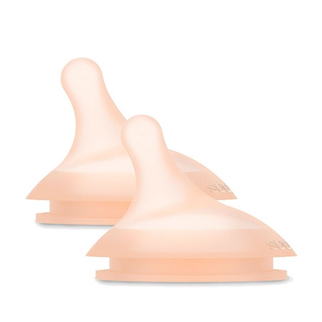 Suavinex Tetina Anticolico Silicona Flujo Denso L 6m+ 2 Unidades