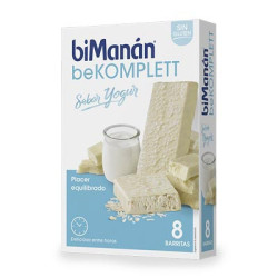 Bimanan BeKomplett Barritas Sabor Yogur 8 Uds