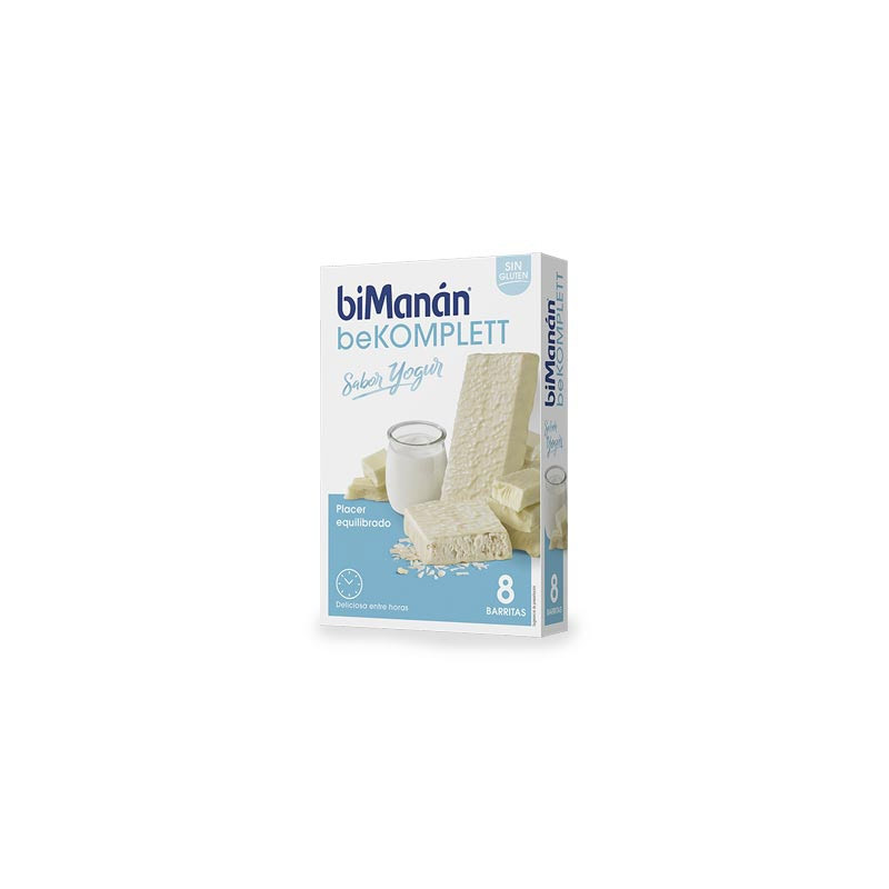 Bimanan BeKomplett Barritas Sabor Yogur 8 Uds