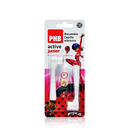 PHB Active Junior Recambio Cepillo Electrico 2 Unidades