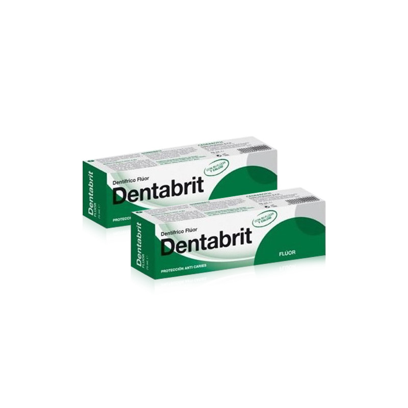 Dentabrit Pasta Dental Fluor Duplo 2x75ml