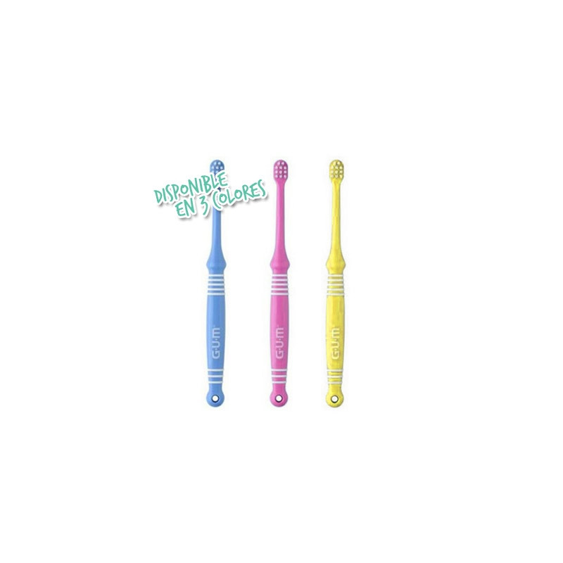 Gum Baby Cepillo Dental Infantil Monstruos 0-2 Años 1 Unidad