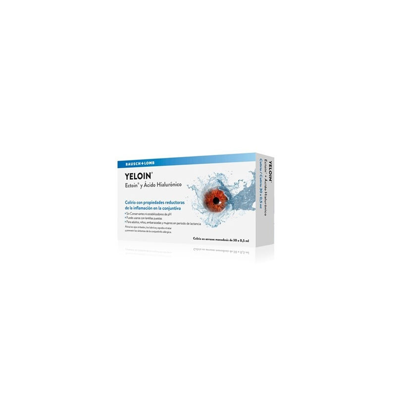 Yeloin Solucion Oftalmologica Monodosis 0,5ml 30 Unidades