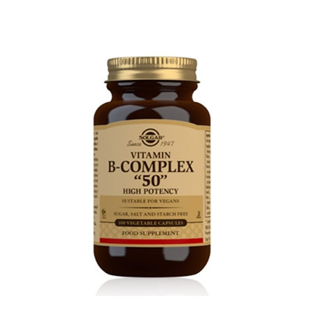 Solgar B Complex 50 100 Capsulas