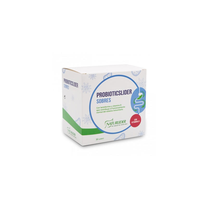 Naturlider Probioticslider con Vitamina D 30 Sobres
