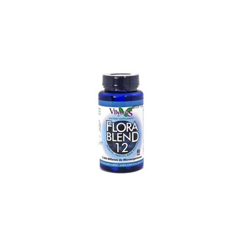 VBiotics Florablend 12 Probiotico 60 Capsulas