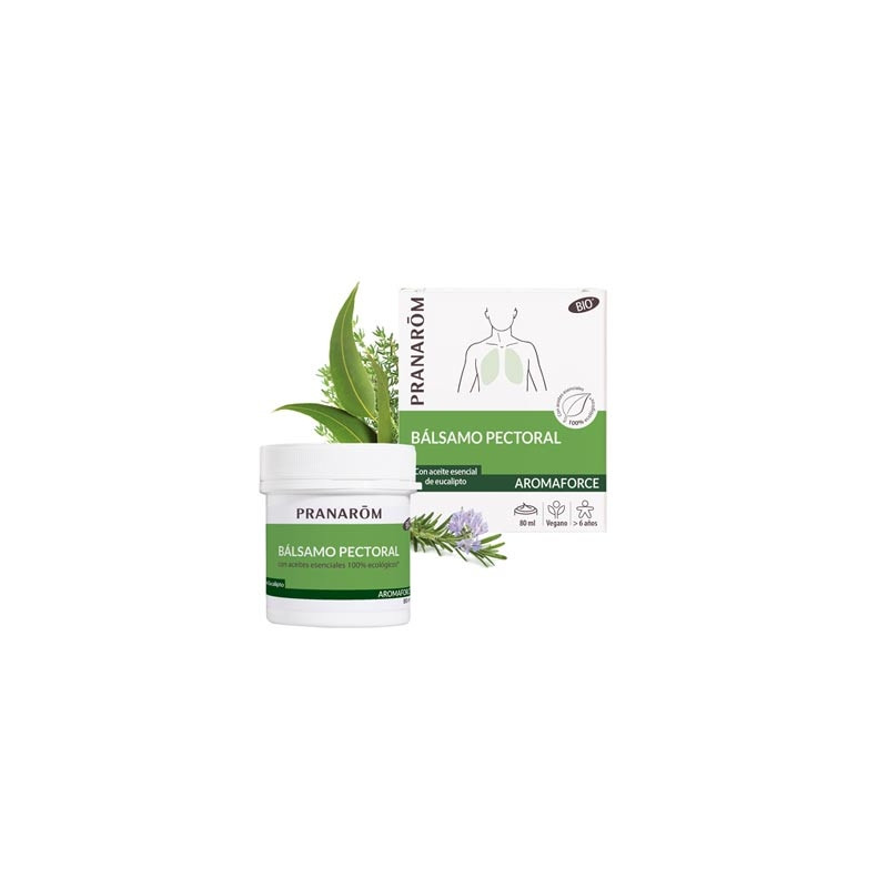 Pranarom Aromaforce Balsamo Pectoral Bio 80ml