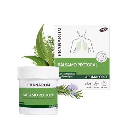 Pranarom Aromaforce Balsamo Pectoral Bio 80ml
