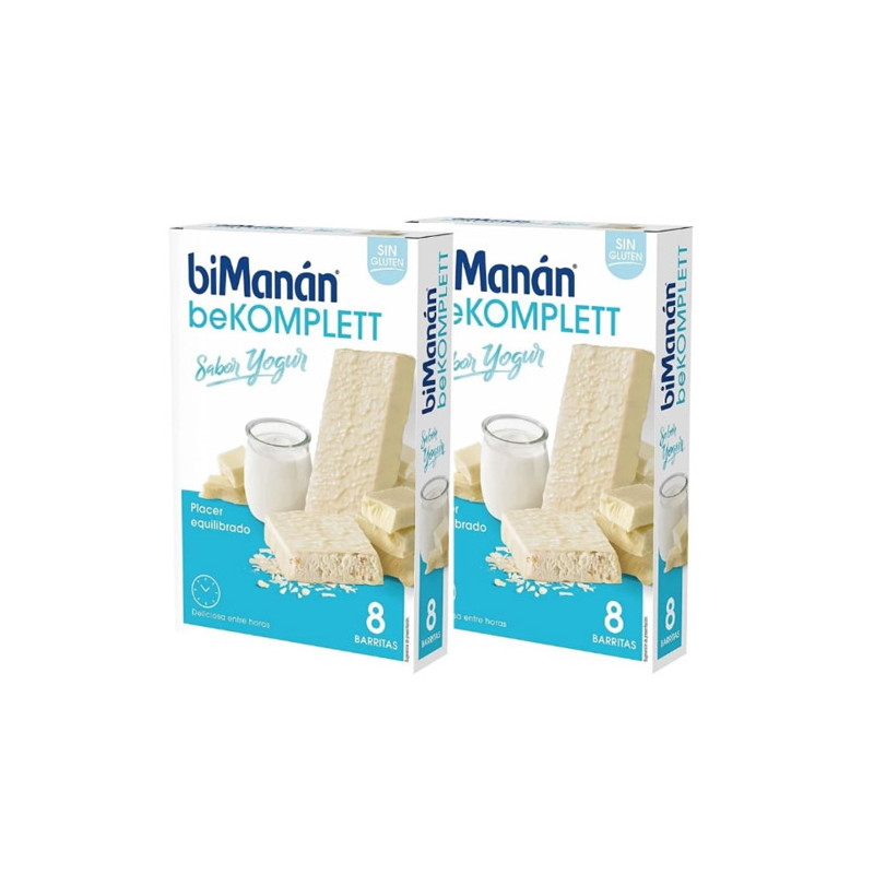 Bimanan Bekomplett Barritas Sabor Yogur Duplo 2x8 Uds