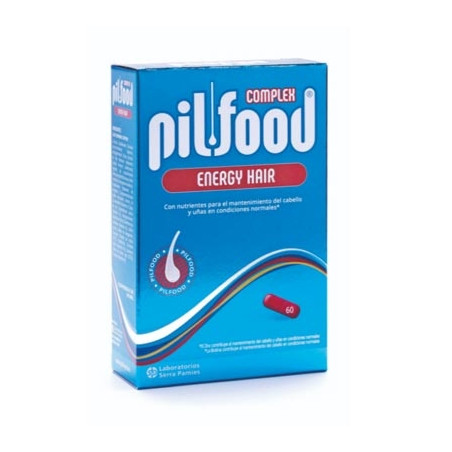 Pilfood Complex Energy Hair Cabello y Uñas 60 Comprimidos