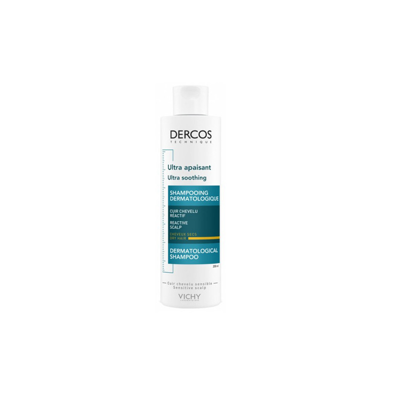 Vichy Dercos Ultra Calmante Champu Uso Frecuente C/Seco 200ml