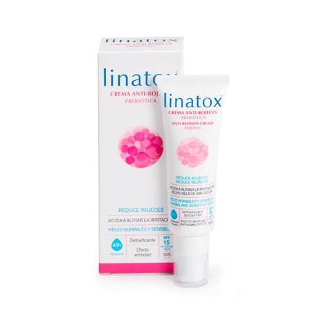 Linatox Crema Anti-Rojeces Prebiotica Spf 50ml