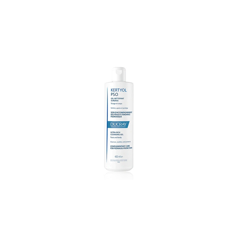 Ducray Kertyol PSO Gel Limpiador Sobregraso Cara y Cuerpo 400ml