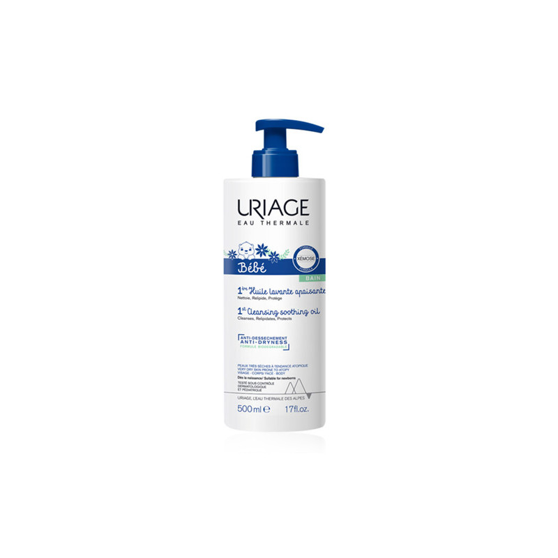 Uriage Bebe Aceite Limpiador Calmante 500ml