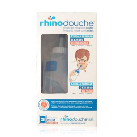 Rhinodouche Irrigador Nasal 500ml + Sinusal XL Sobres 26 Uds